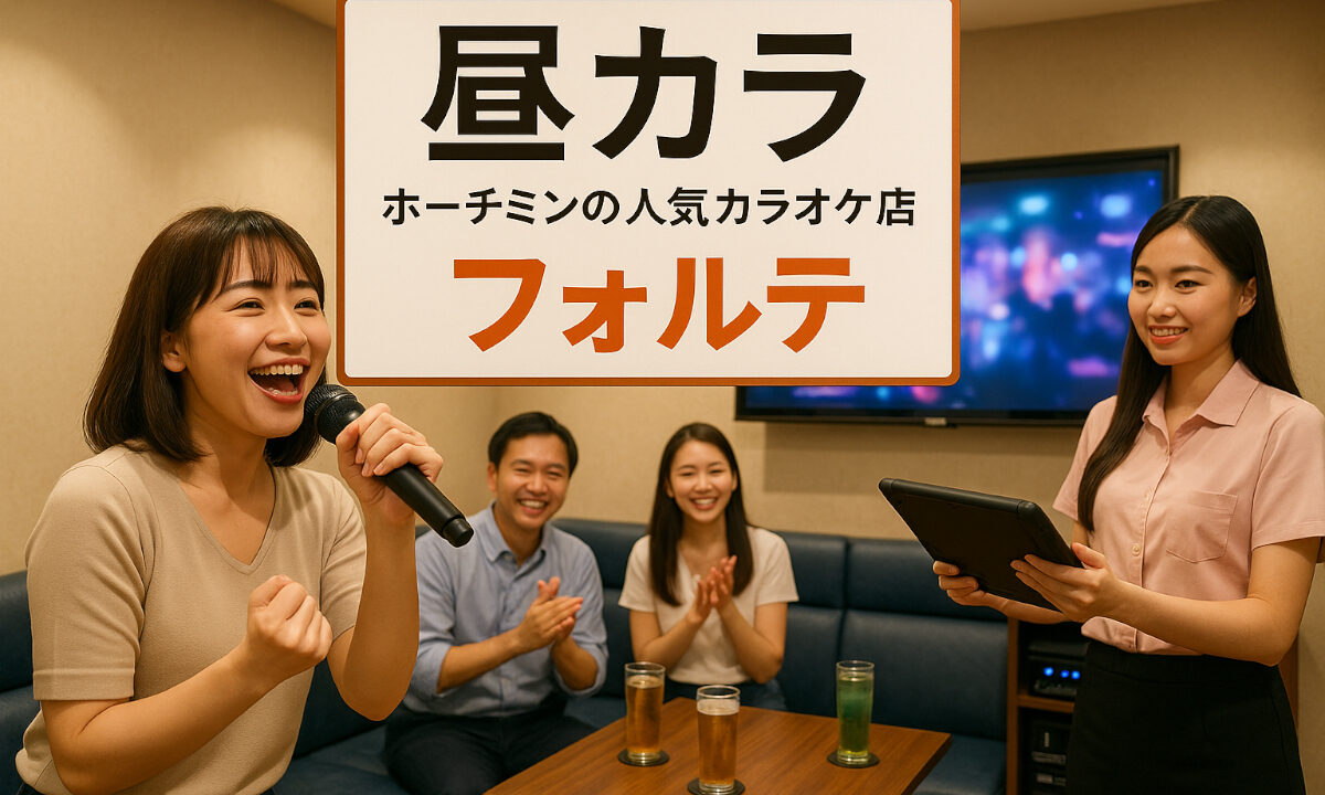 ホーチミンにある大人気カラオケ店「フォルテ」で 「昼カラ」が人気